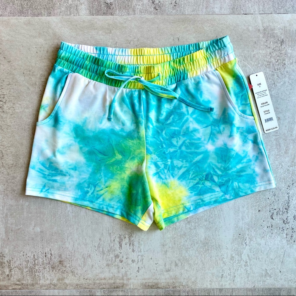 Vogo French Terry Tie Dye Shorts Size Medium NWT